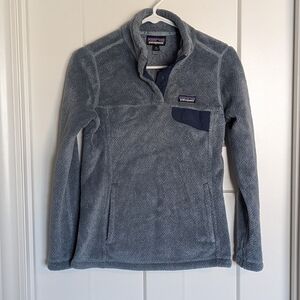 Patagonia Re-Tool Snap T Pullover - Dusty Blue sz XS